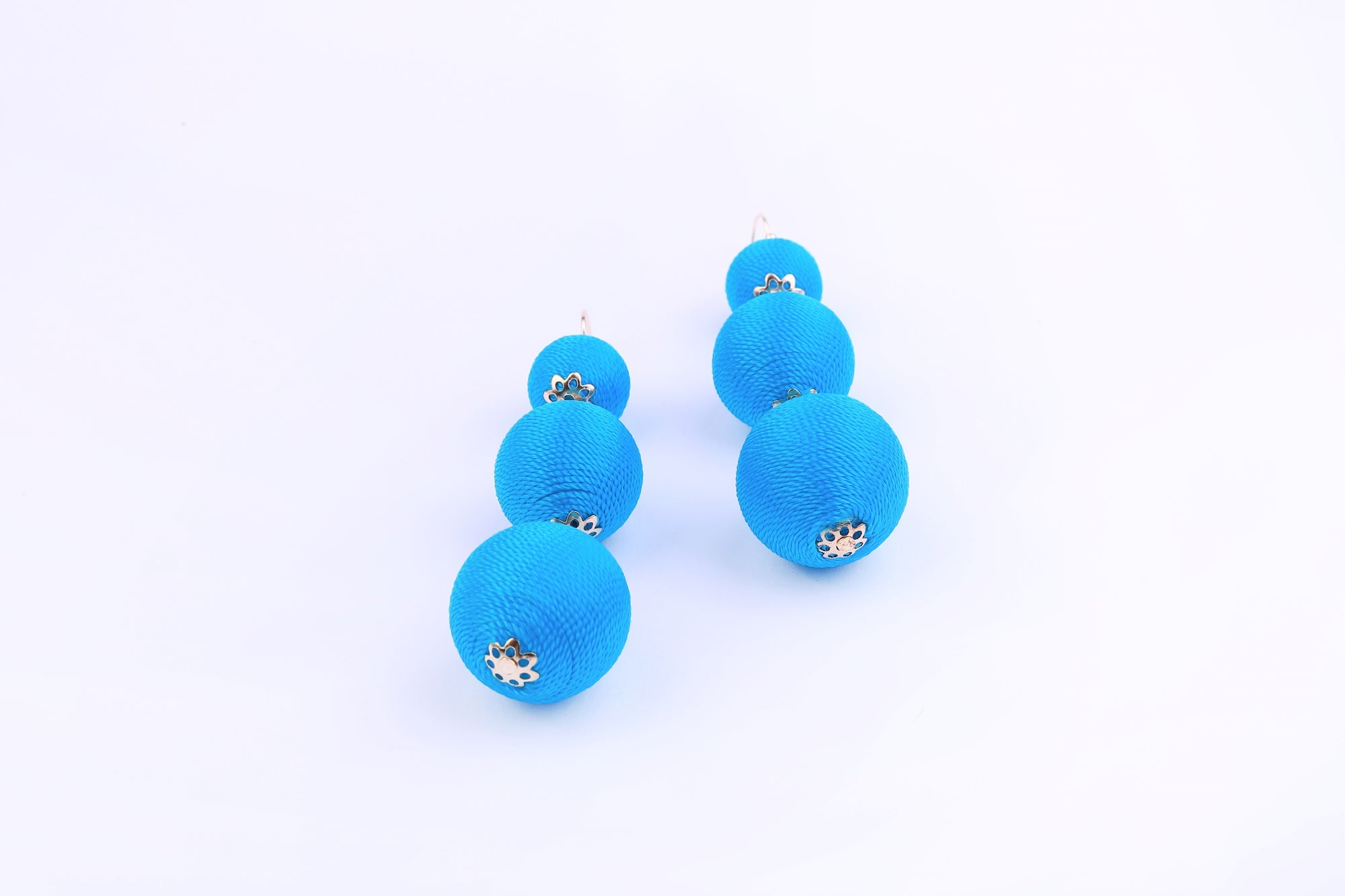 Dropped Blue Earrings - Femi9 EG