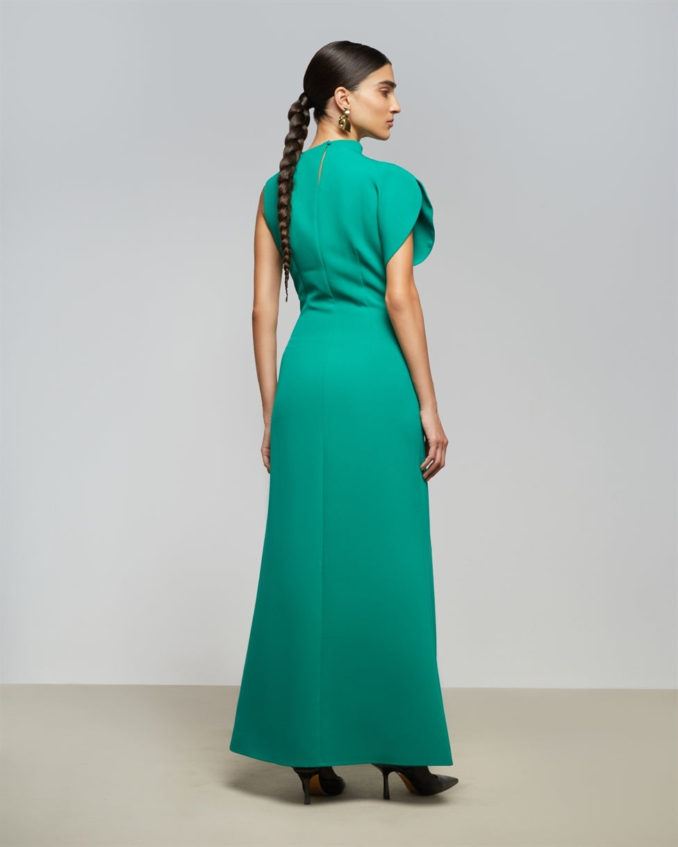 Asymmetric Crepe Dress - Femi9 EG