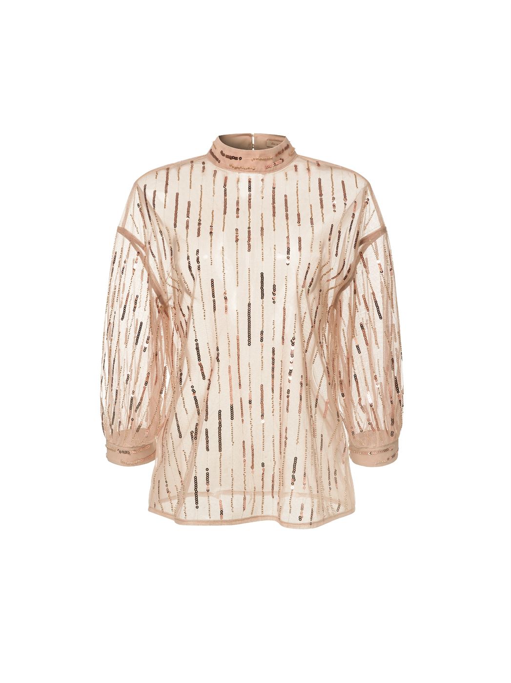Sequins Embellishment Blouse - Femi9 EG