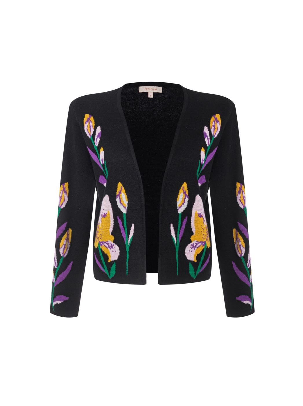 Jacquard Short Cardigan - Femi9 EG