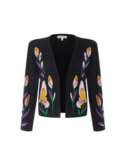 Jacquard Short Cardigan - Femi9 EG