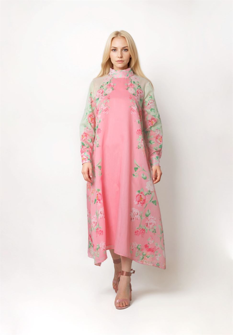 Printed Loose-Cut Kaftan - Femi9 EG