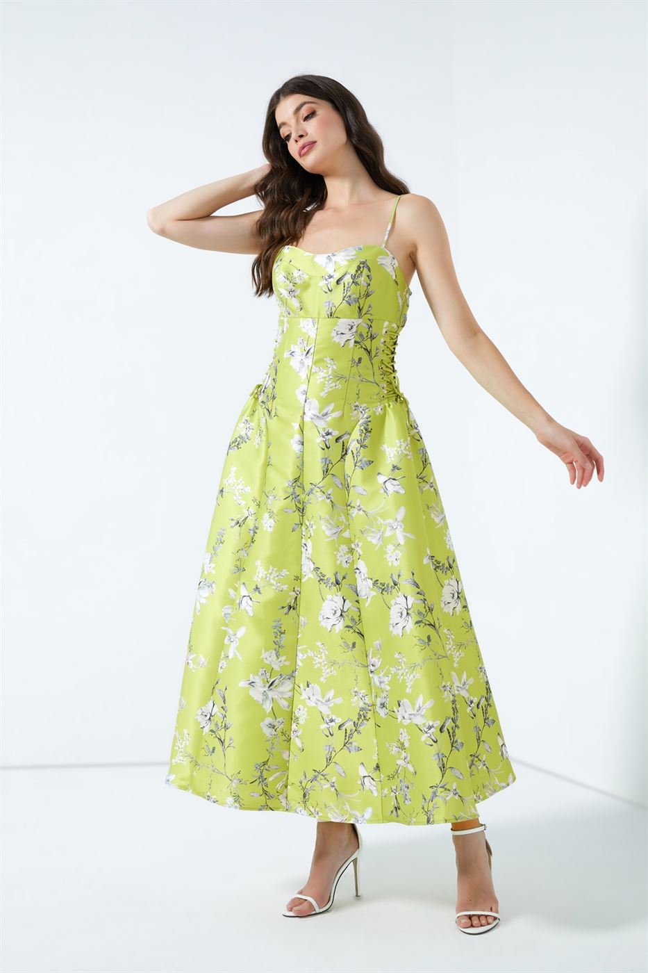 Sleeveless Printed Dress - Femi9 EG