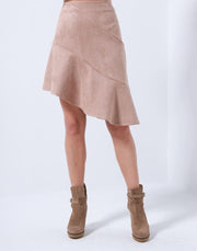 Asymmetrical Hem Skirt - Femi9 EG