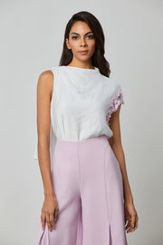 Tie Detail Lose Body Top - Femi9 EG