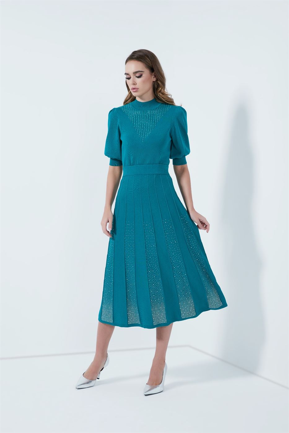 A-Line Knit Skirt - Femi9 EG