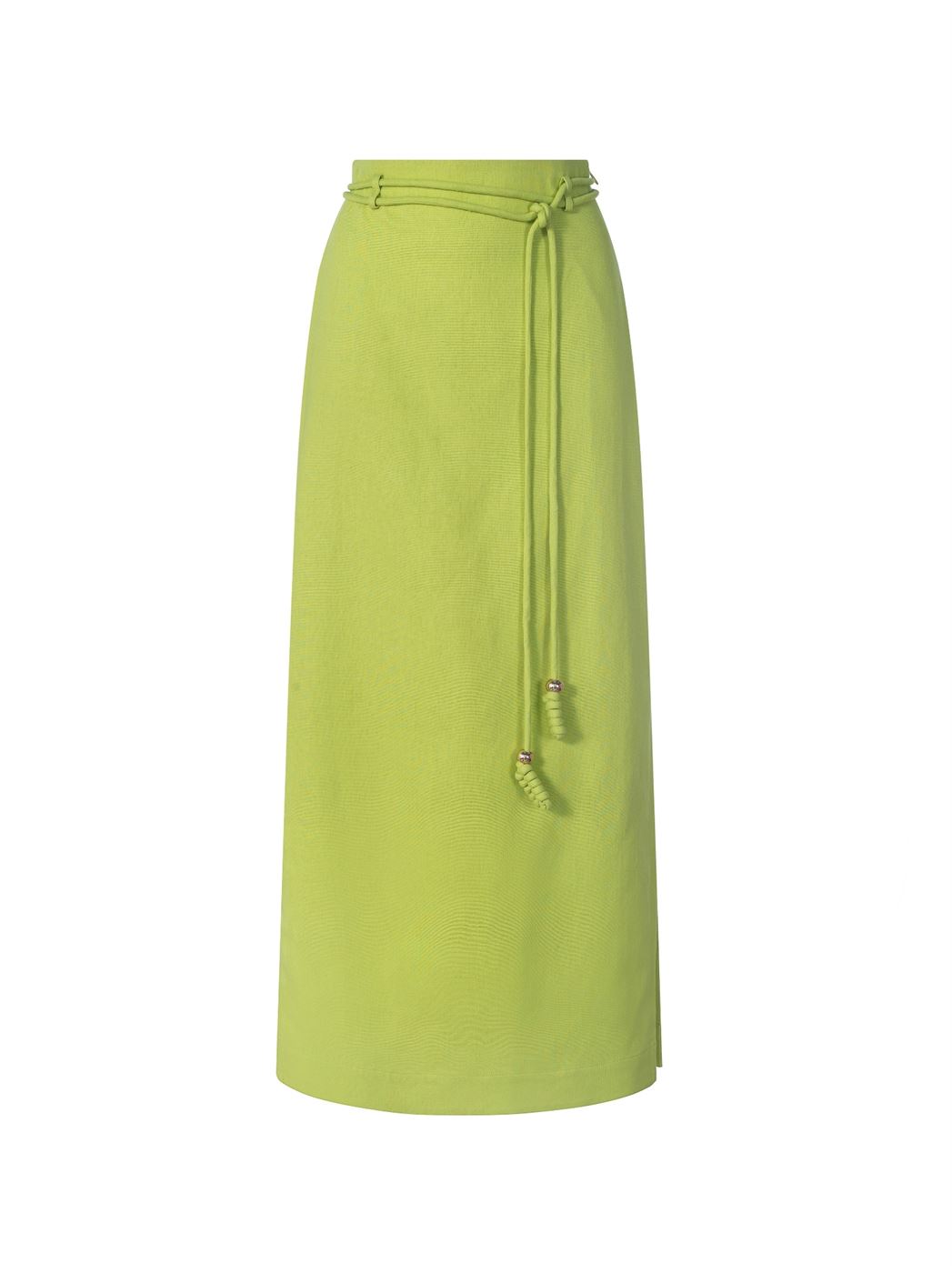 Column Maxi Linen Skirt - Femi9 EG