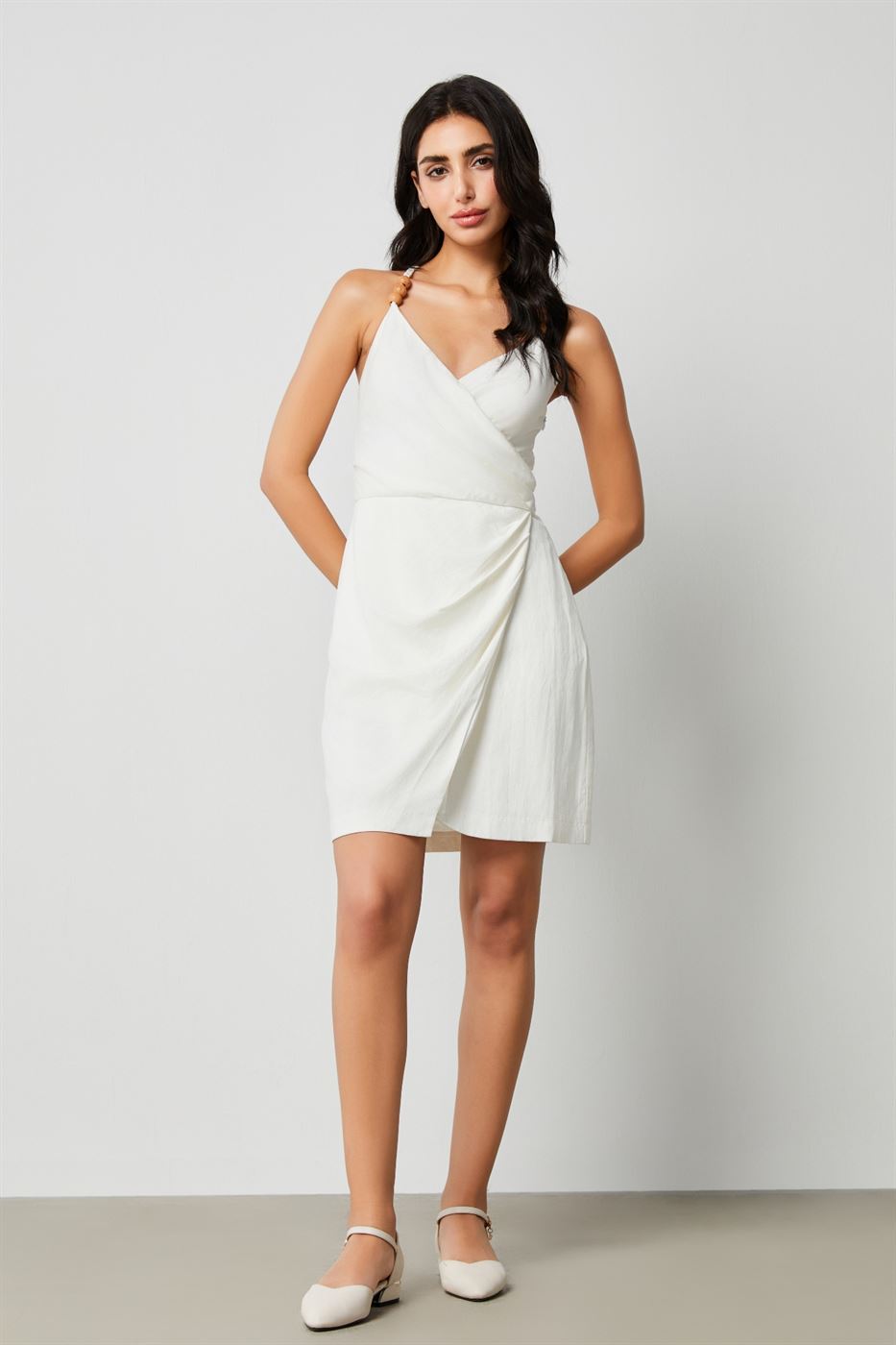 Wrap Mini Dress - Femi9 EG