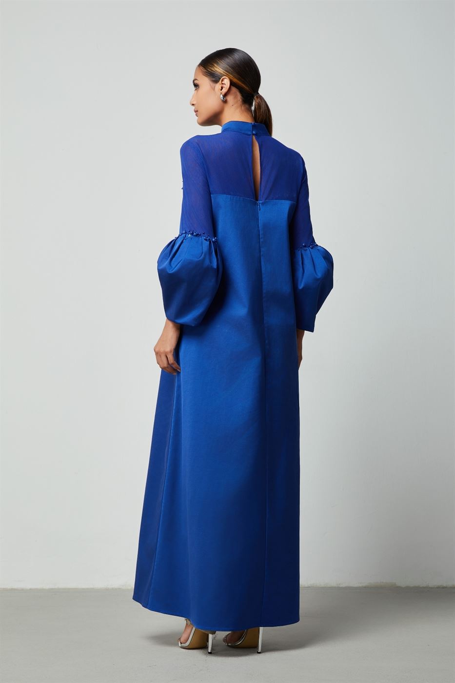 Balloon Sleeves Dress - Femi9 EG