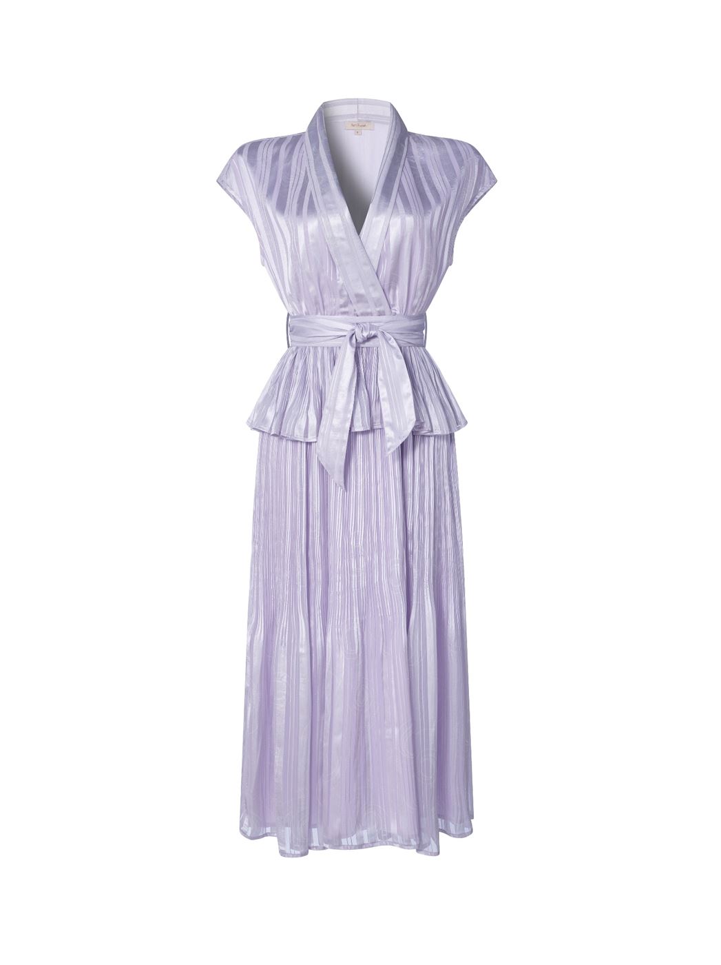 Pleated Tie-Waist Dress - Femi9 EG