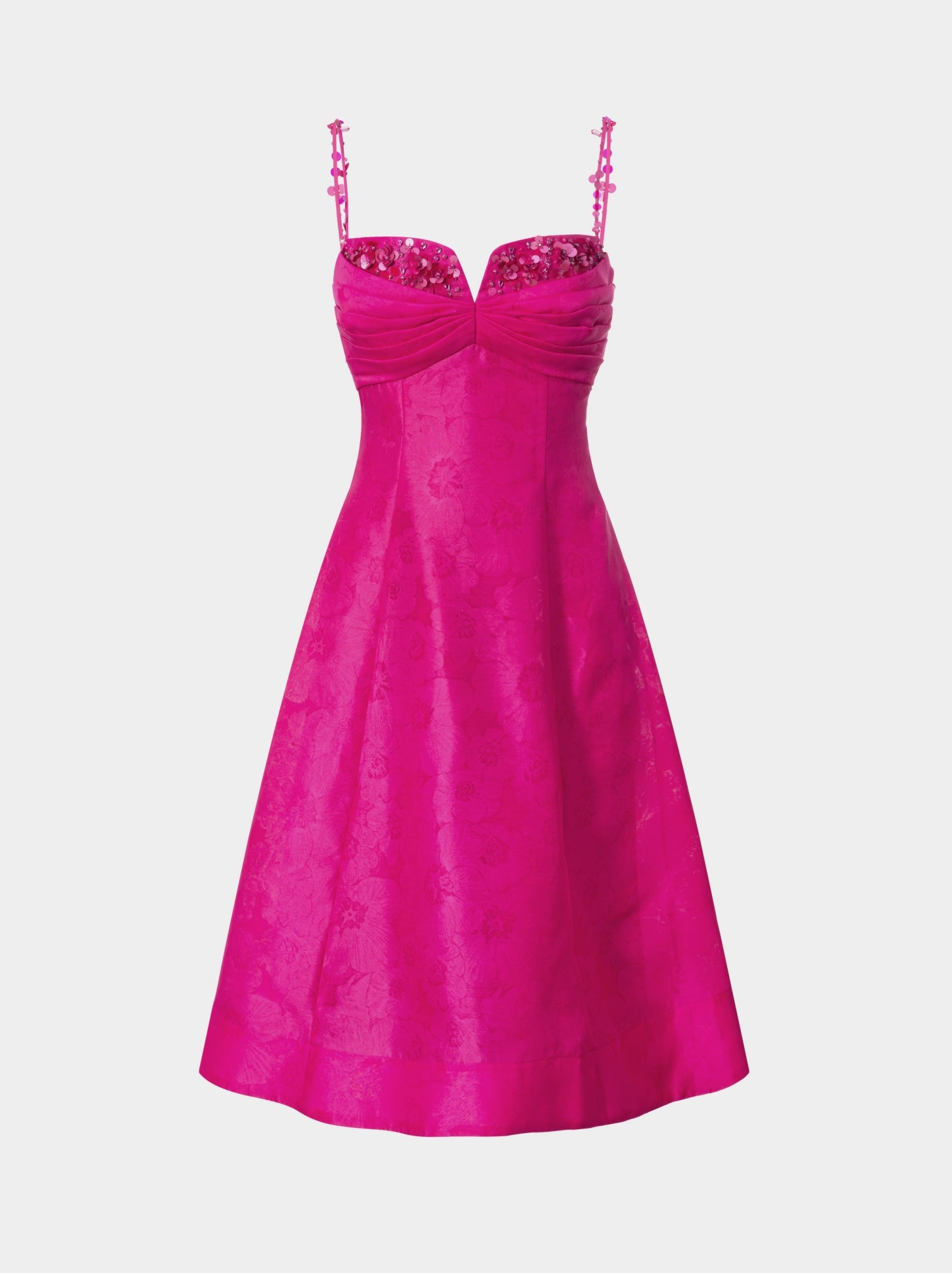 Jacquard Fabric Dress - Femi9 EG