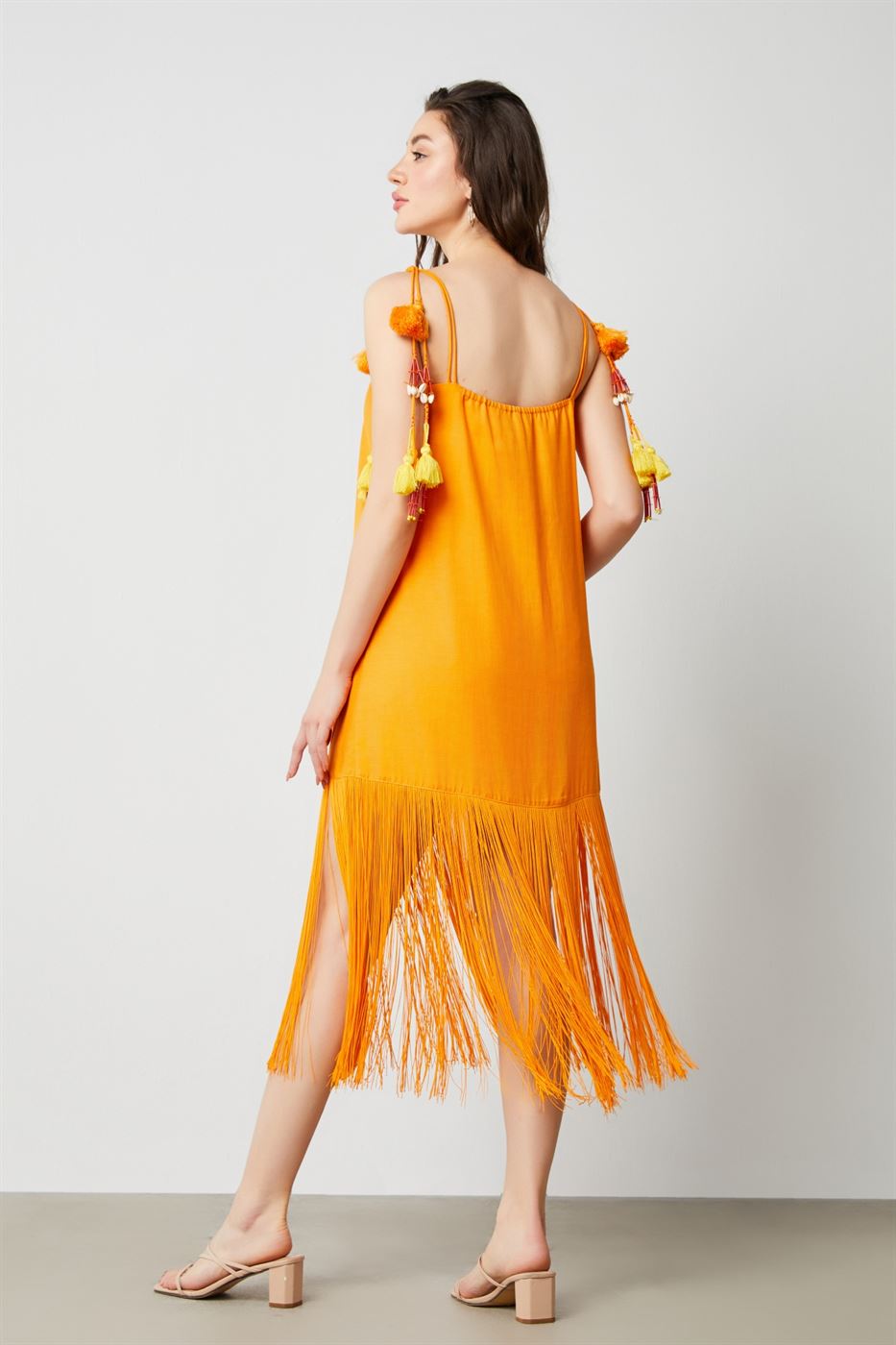 Fringe Hem Dress - Femi9 EG