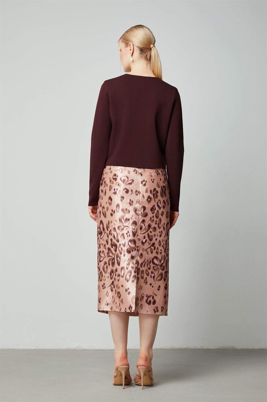 Placement Printed Skirt - Femi9 EG