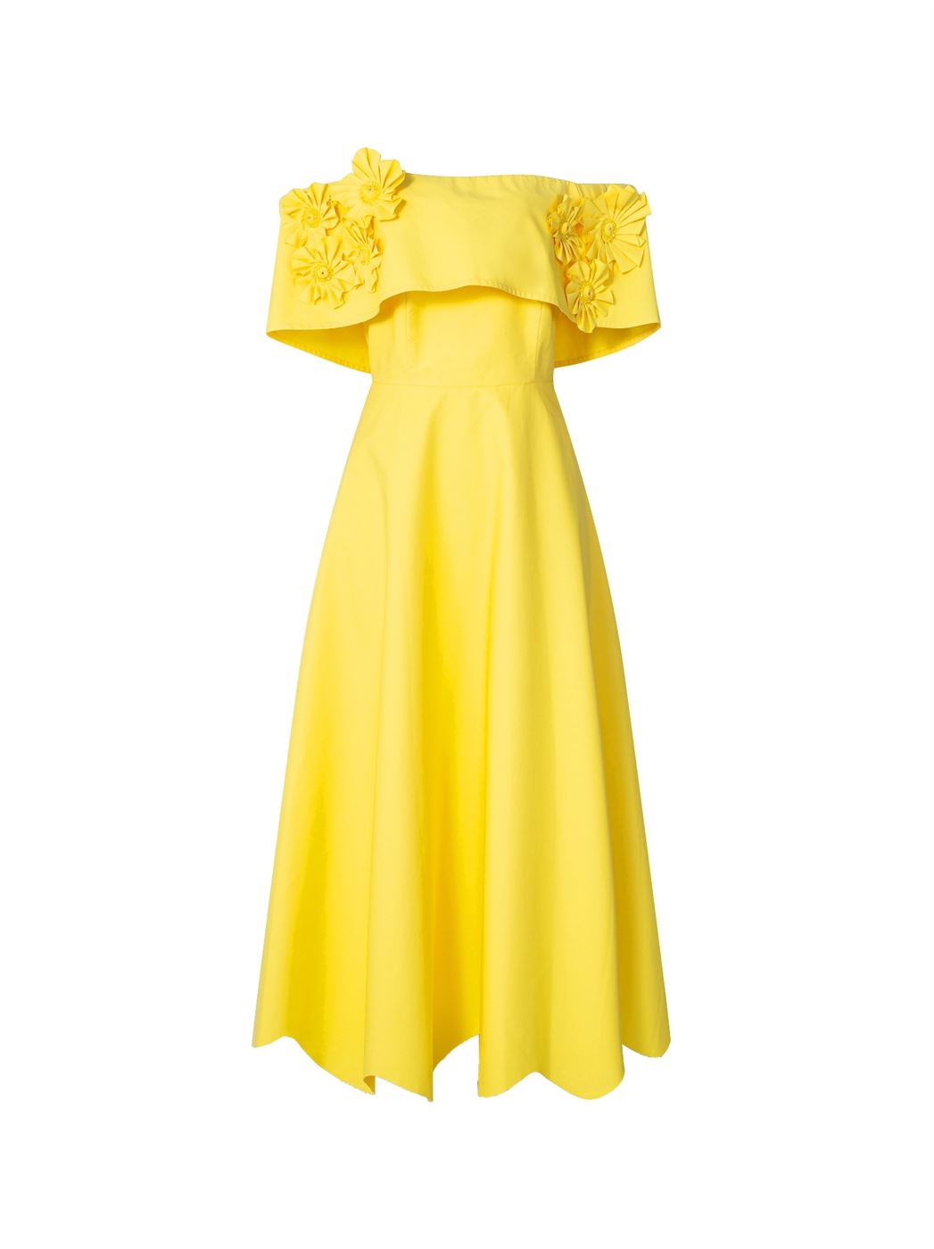 3D Flowers Midi Dress - Femi9 EG