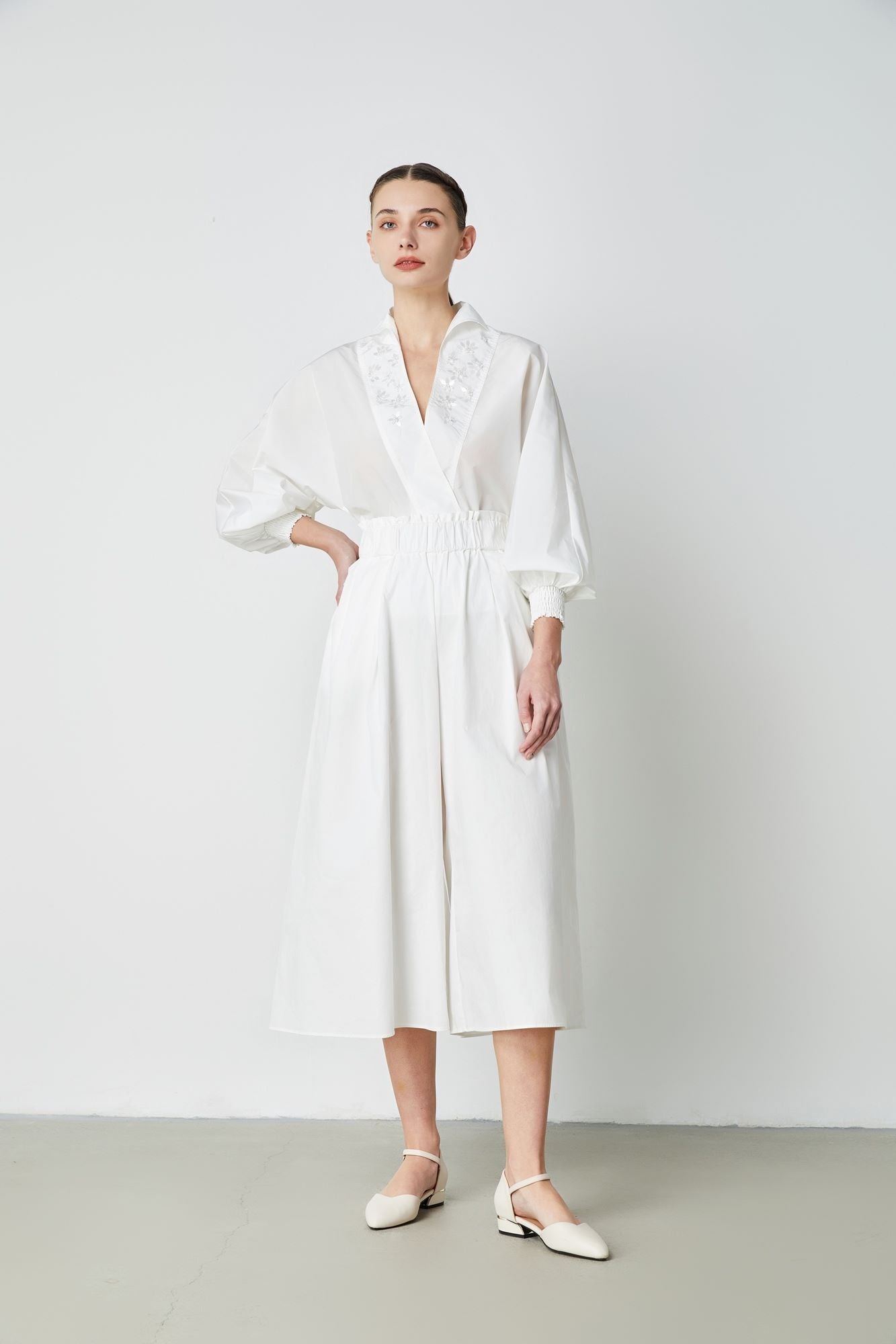 A Line Midi Pants - Femi9 EG