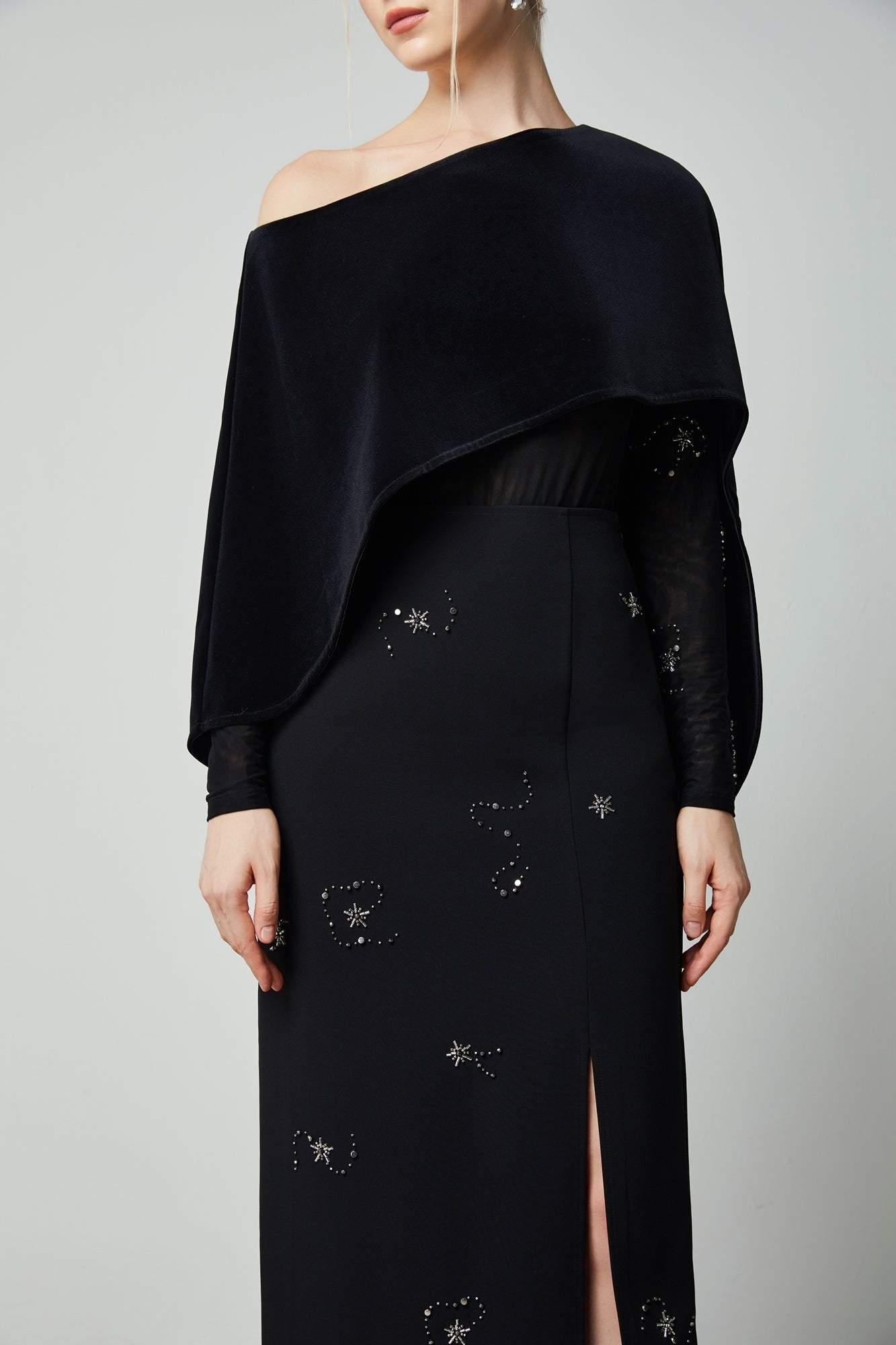 Bodysuit With Cape - Femi9 EG