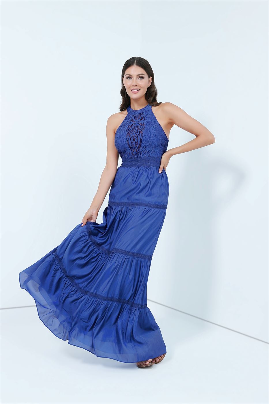 Tiered Dress With Armhole - Femi9 EG