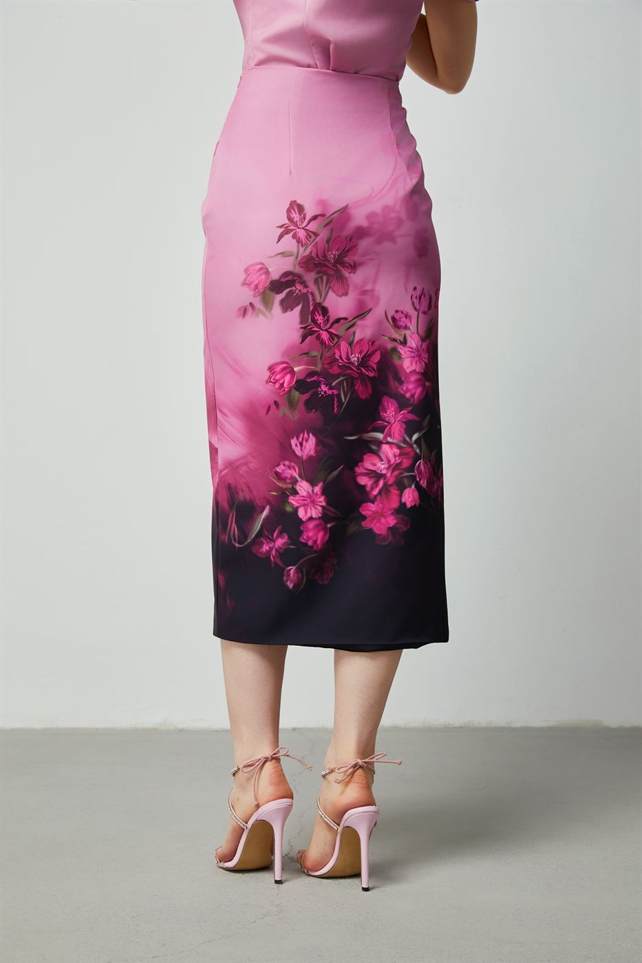 Rose Prints Skirt - Femi9 EG
