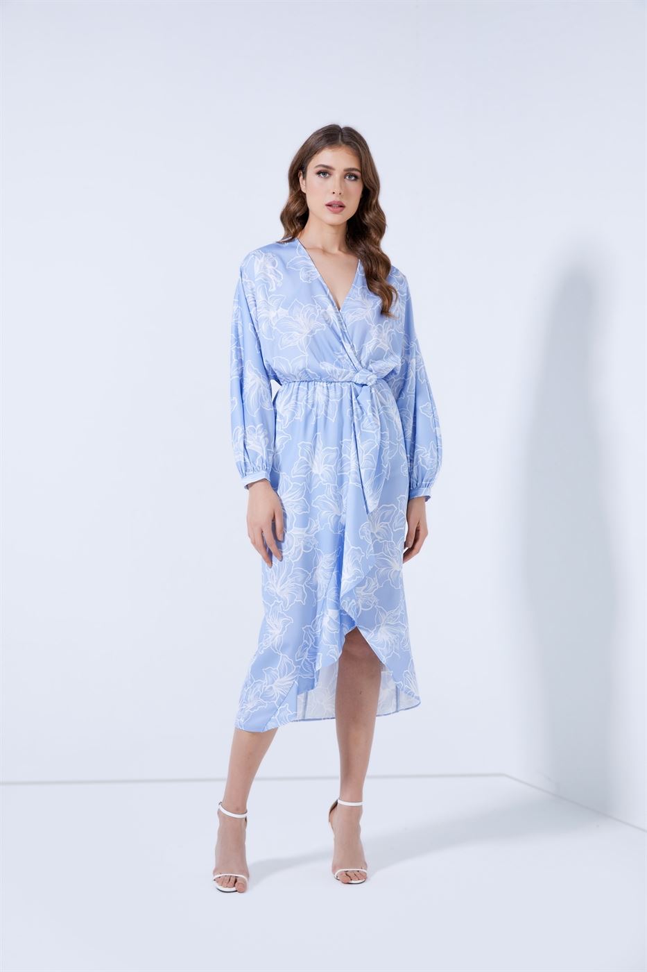Side Knot Waist Dress - Femi9 EG