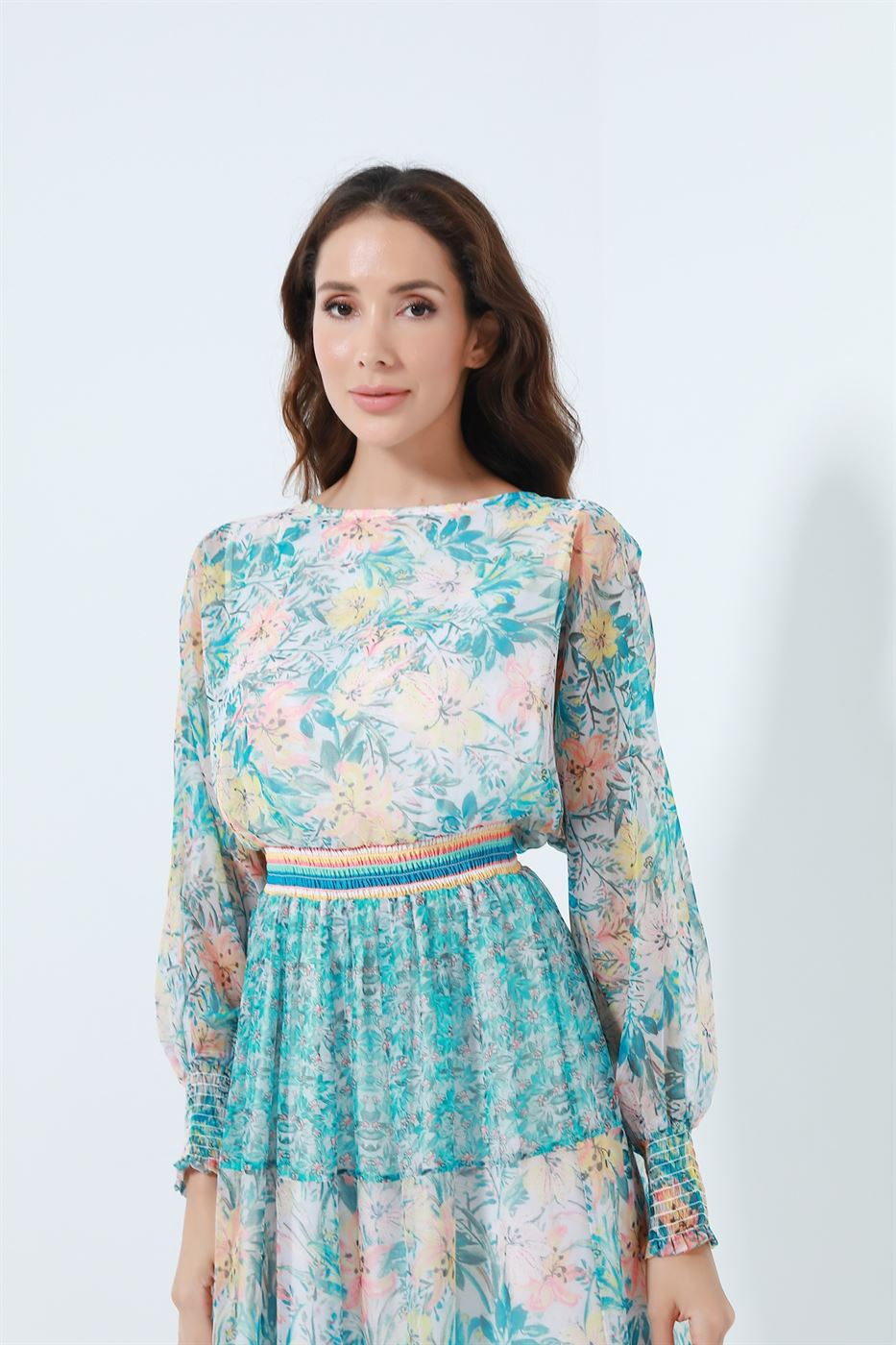 Allover Printed Dress - Femi9 EG