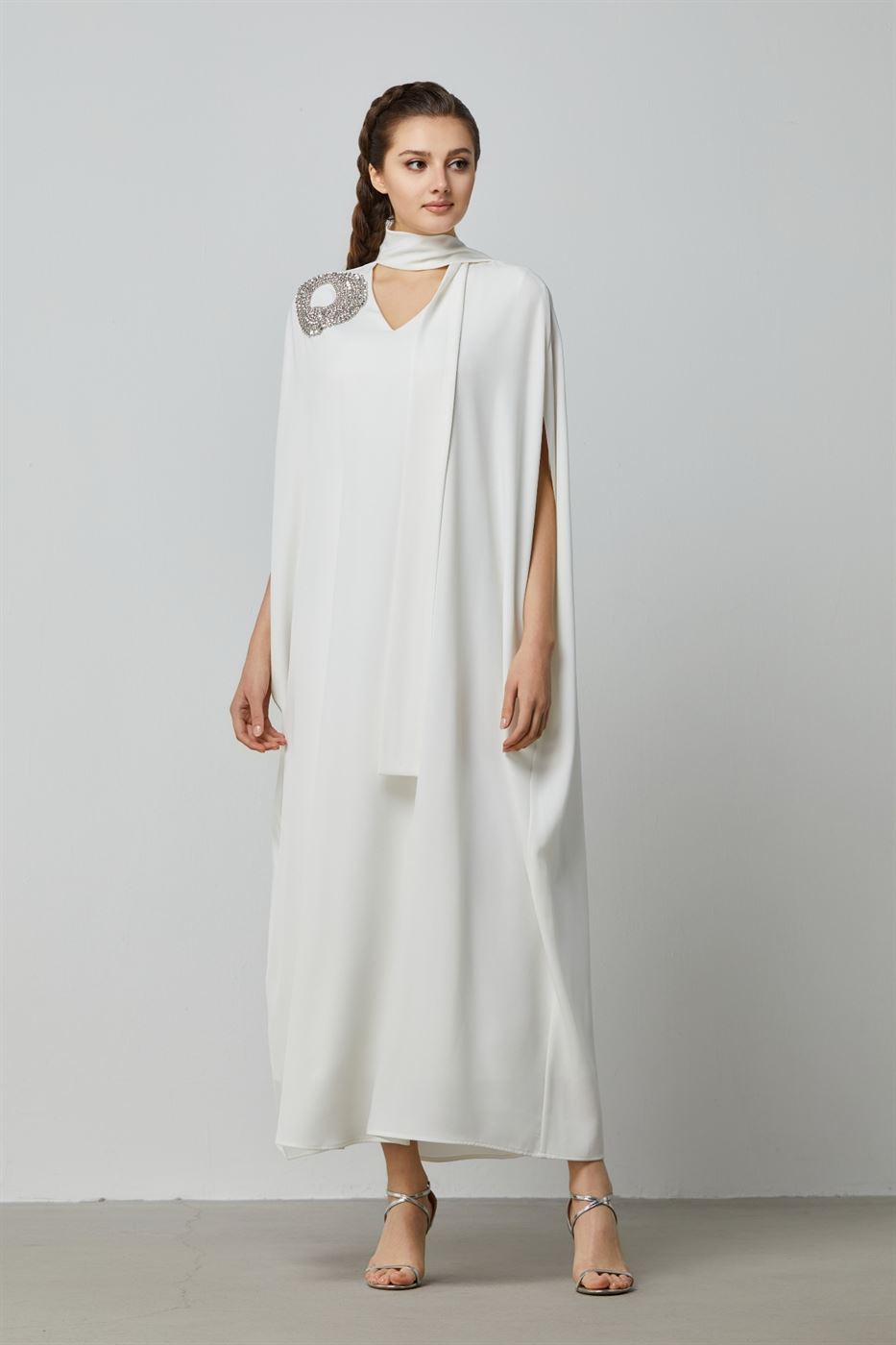 Neck Scarf Kaftan - Femi9 EG