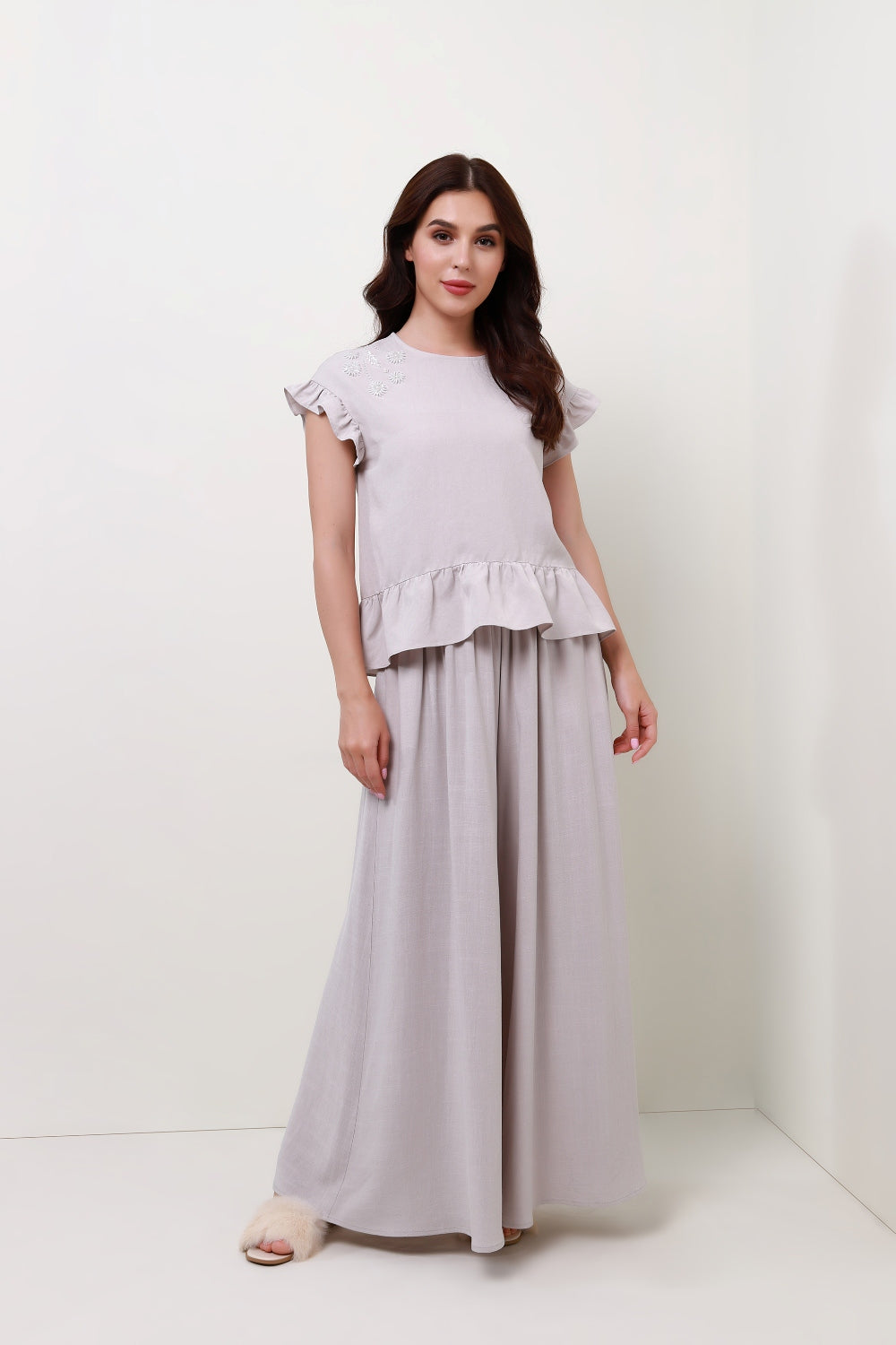 Floral Sequin Top - Femi9 EG