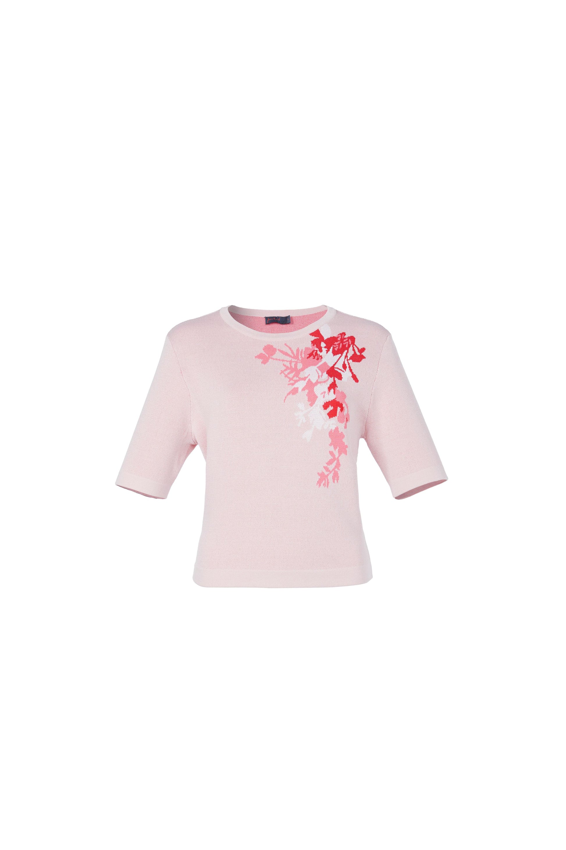 Short Sleeve Jacquard Top - Femi9 EG