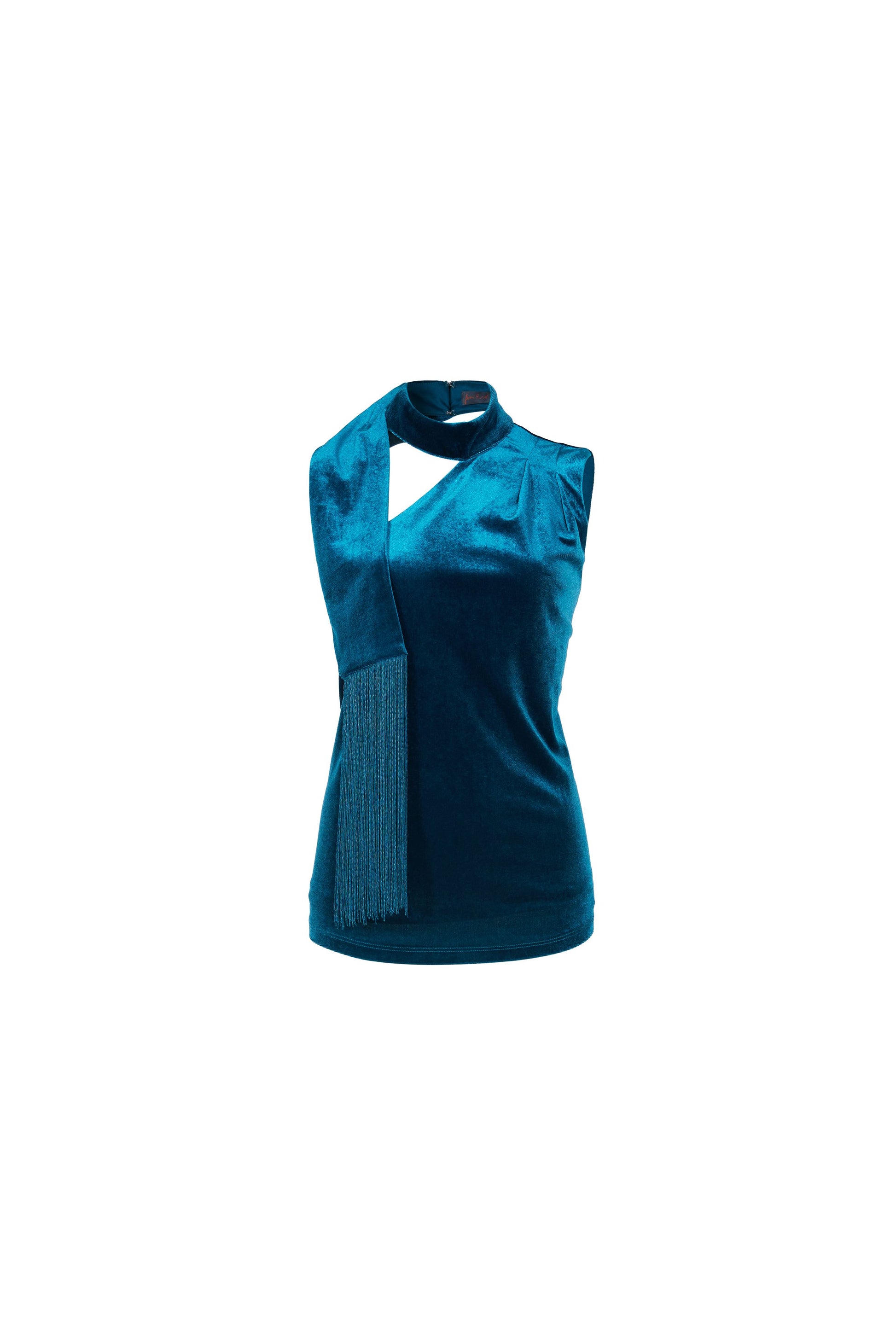 One Shoulder Velvet Top - Femi9 EG