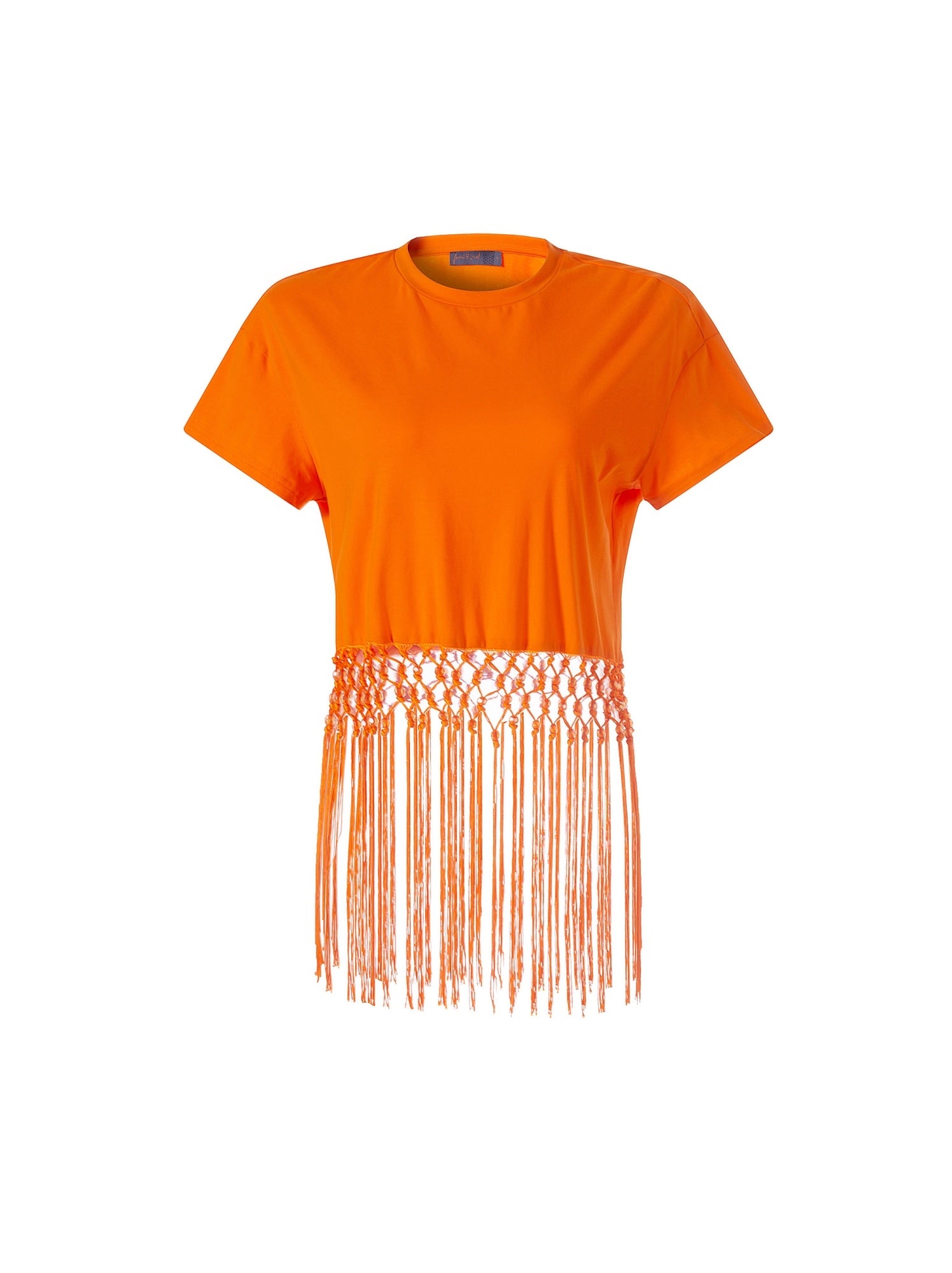 T-Shirt With Fringe - Femi9 EG