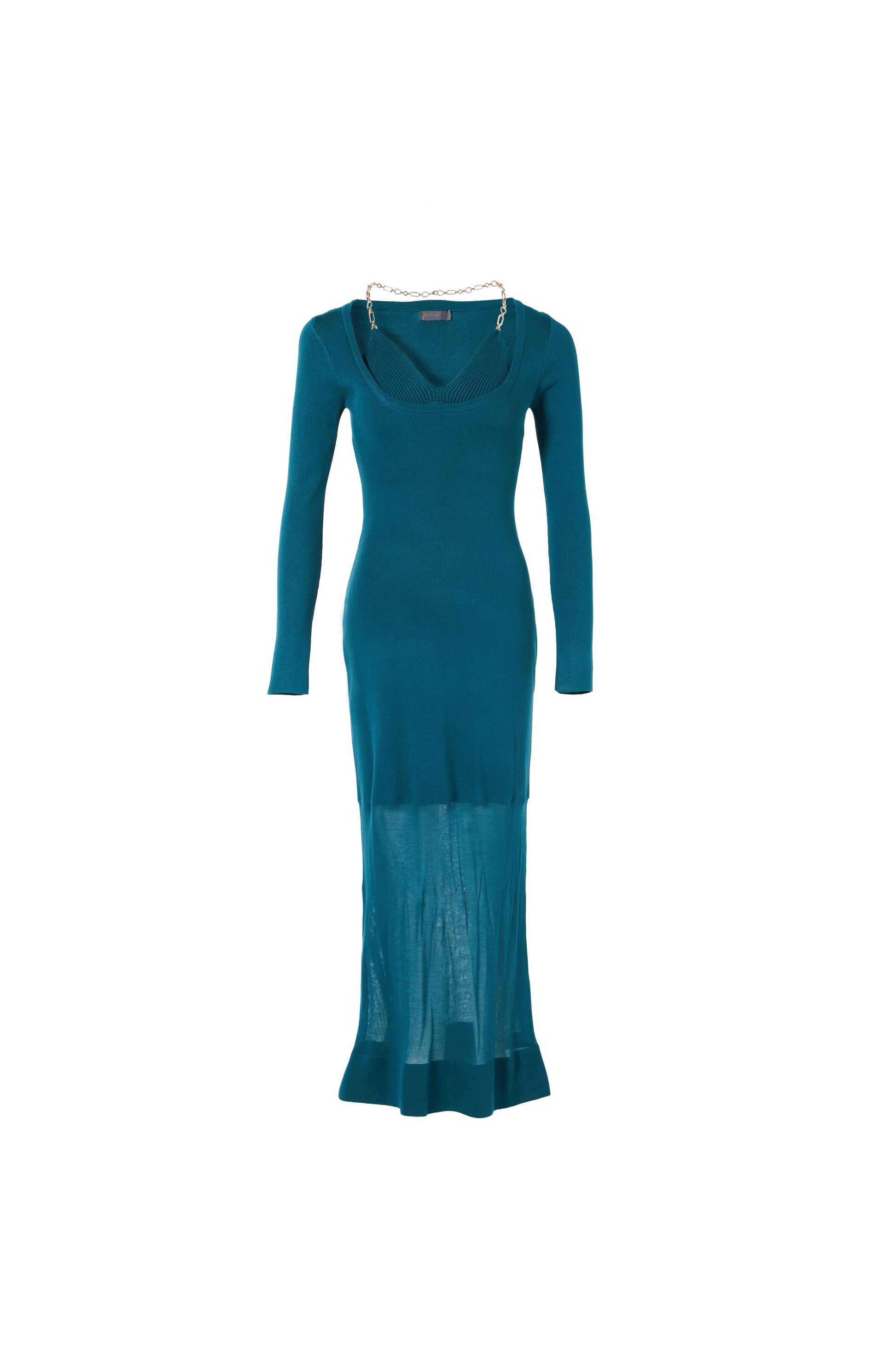 Sheel Detail Midi Dress - Femi9 EG