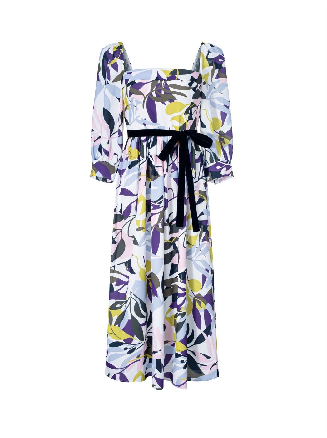 Allover Printed Midi Dress - Femi9 EG