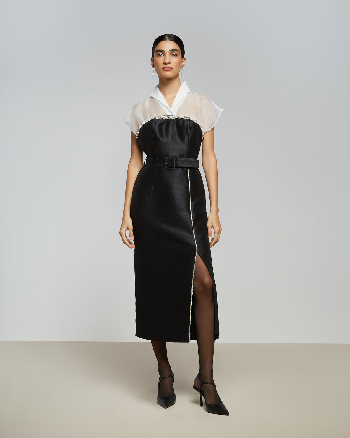 Two-In-One Midi Dress - Femi9 EG
