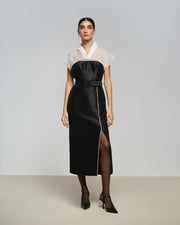 Two-In-One Midi Dress - Femi9 EG