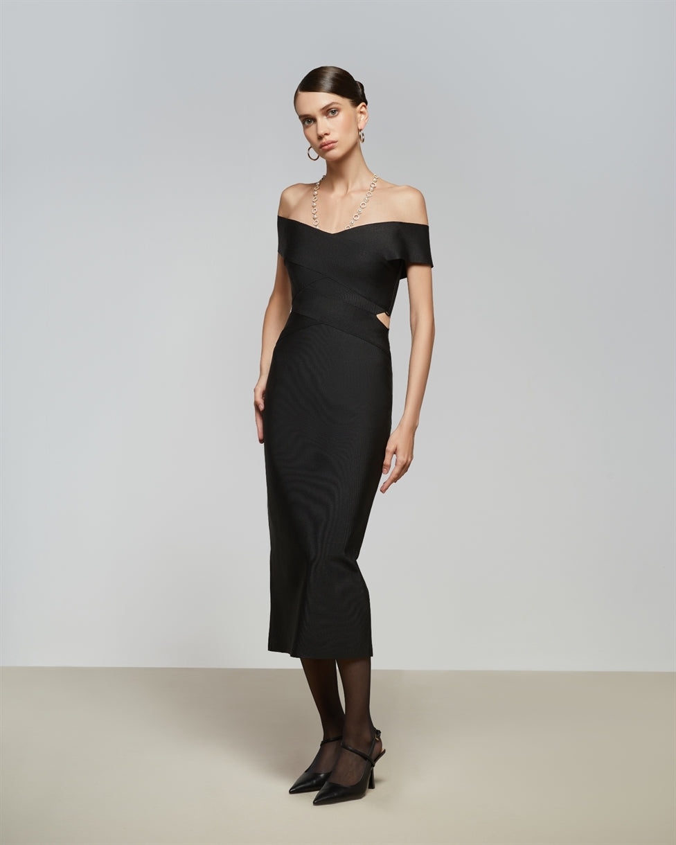 Tight Knit Dress - Femi9 EG