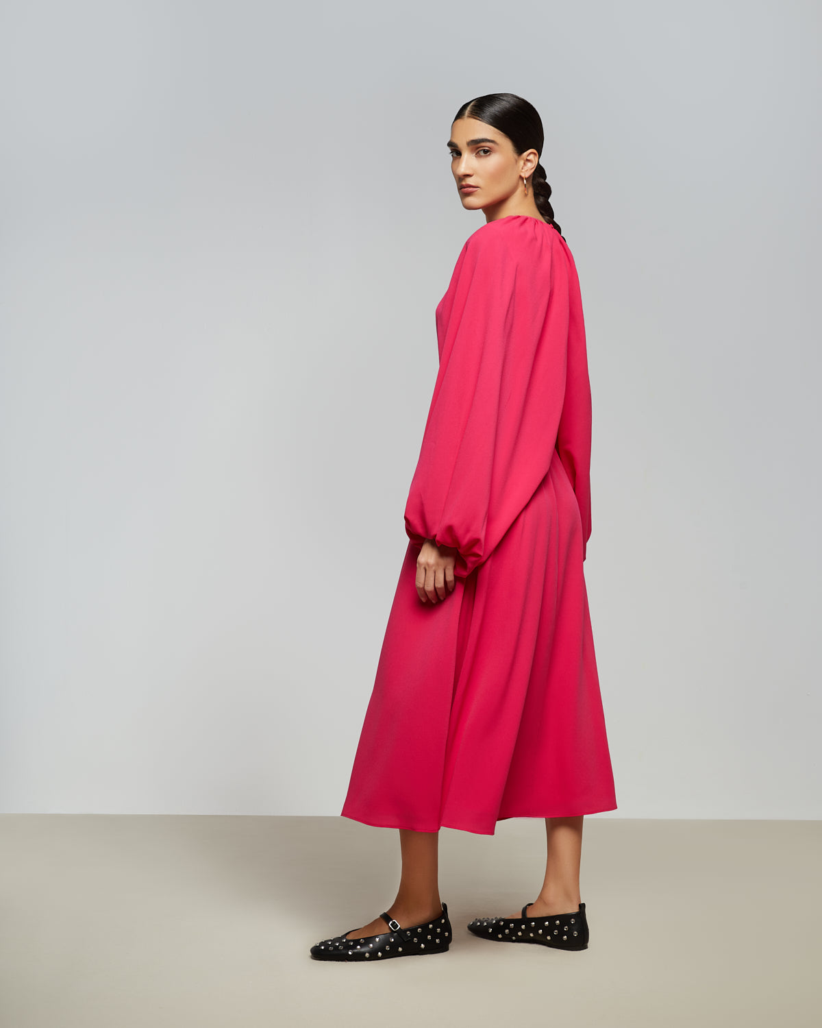 Long Sleeve Midi Dress - Femi9 EG