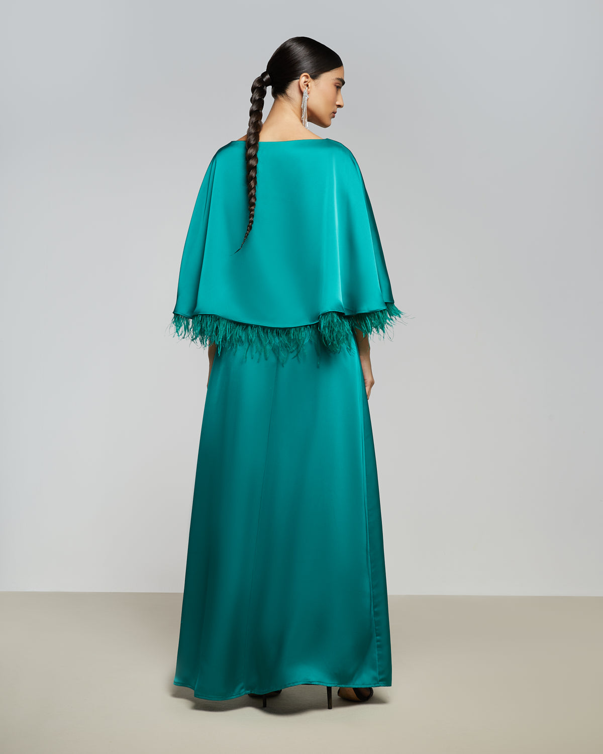Cape Maxi Dress - Femi9 EG
