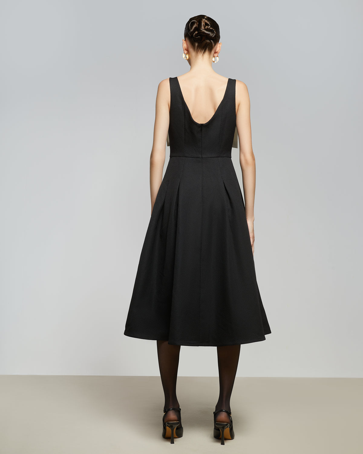 Bow Midi Dress - Femi9 EG