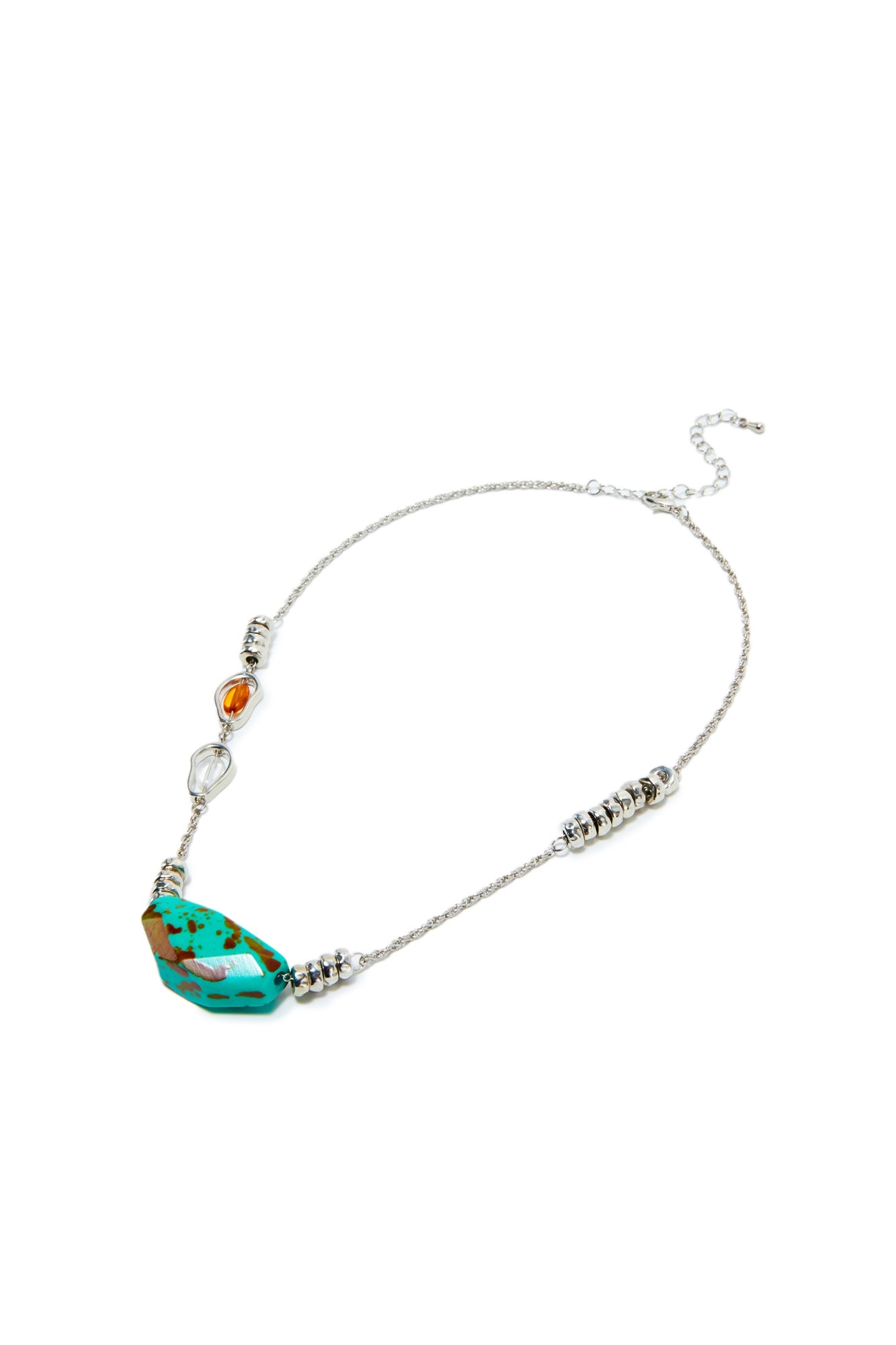 Multi Color Stones Necklace - Femi9 EG
