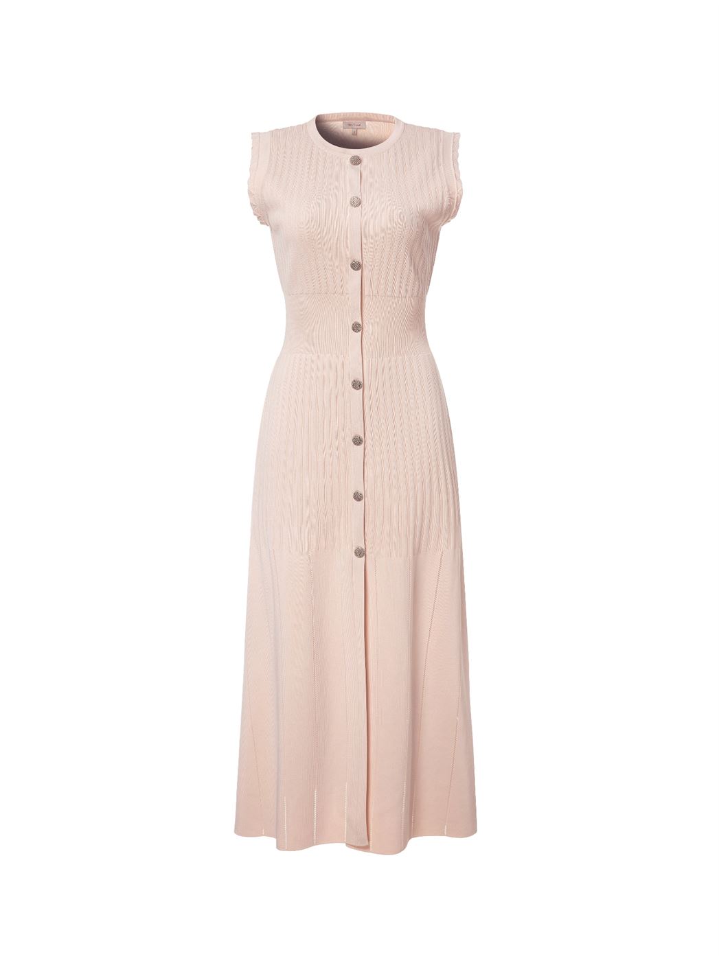 Buttoned Knit Dress - Femi9 EG