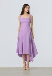 Asymmetrical Hem Dress - Femi9 EG