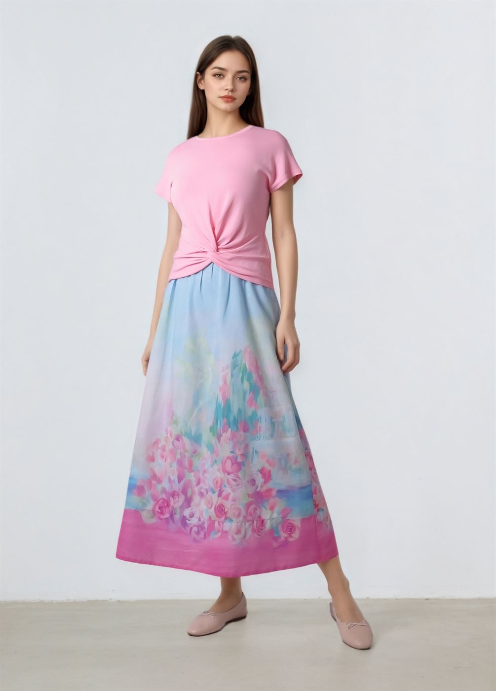 Twist Knot Detail Top - Femi9 EG