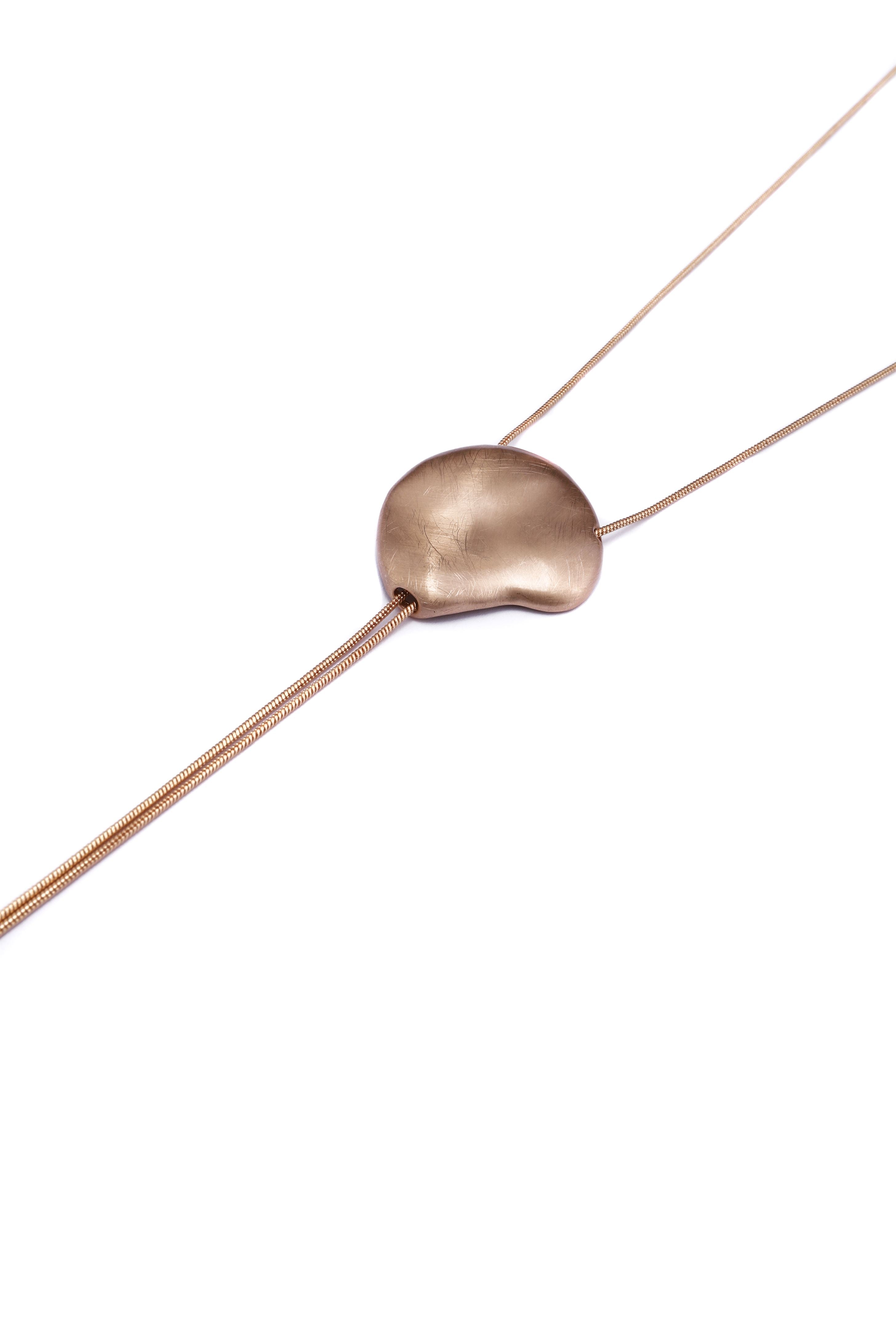 Long Gold Tone Necklace