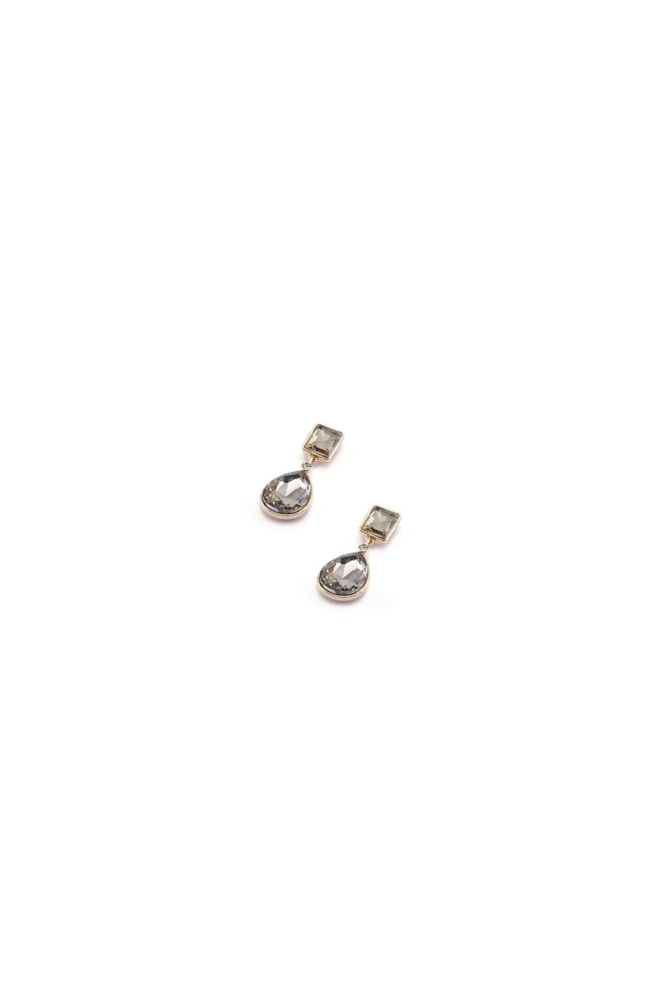 Double Drop Stone Earrings - Femi9 EG
