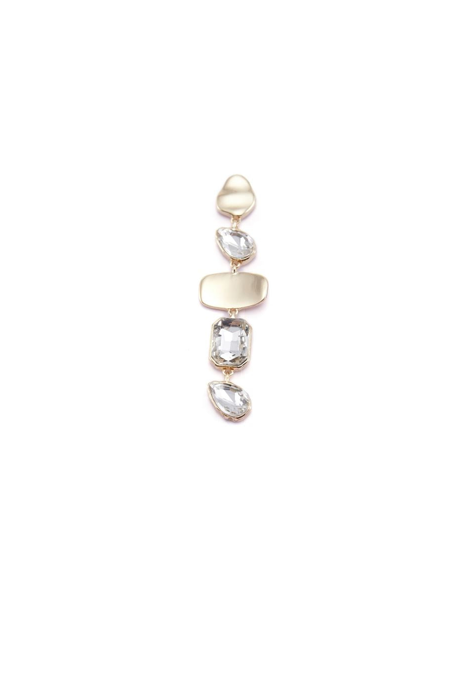 Long Drop Crystal Earrings - Femi9 EG