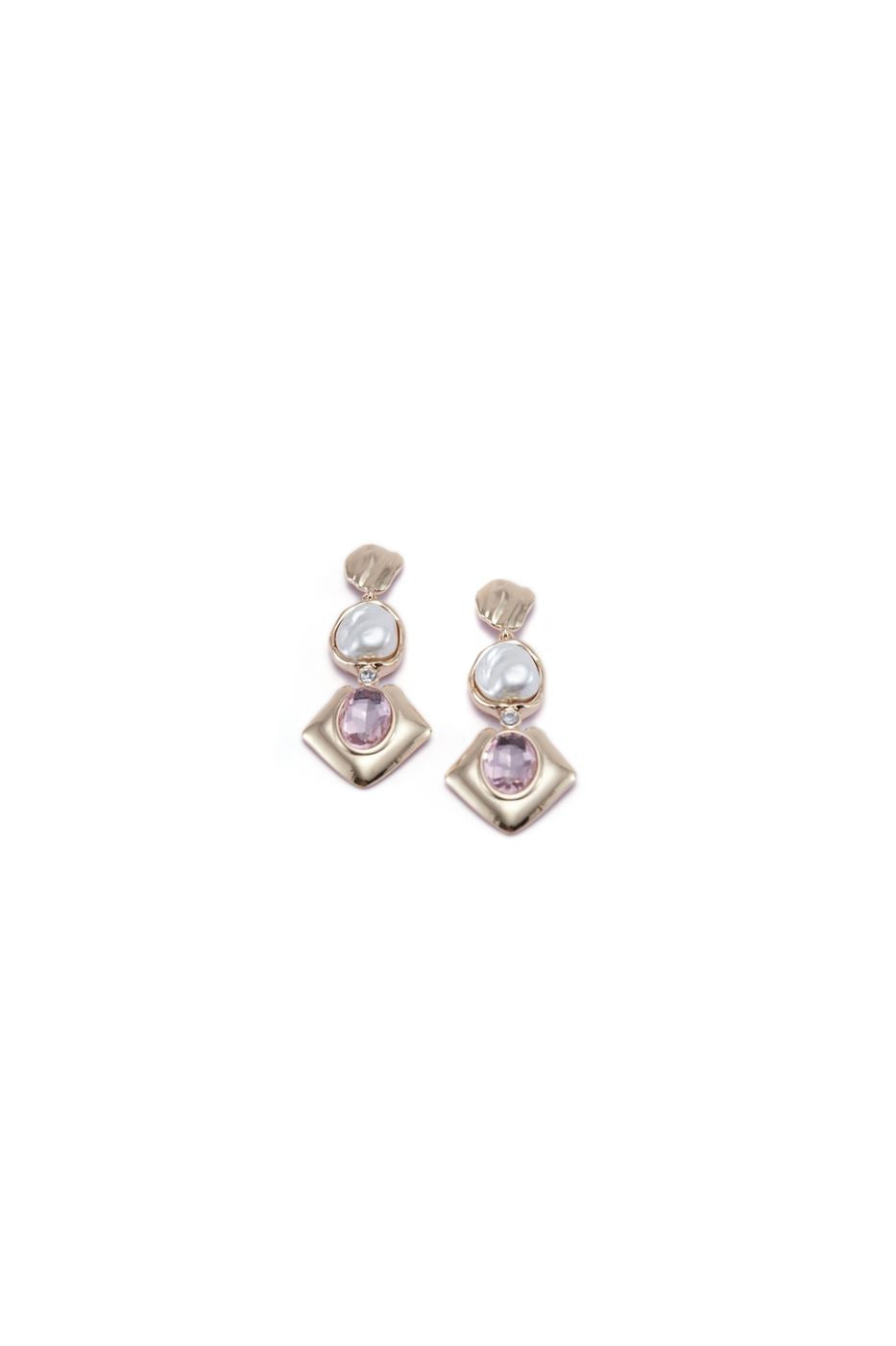 Mix Shapes Drop Earrings - Femi9 EG