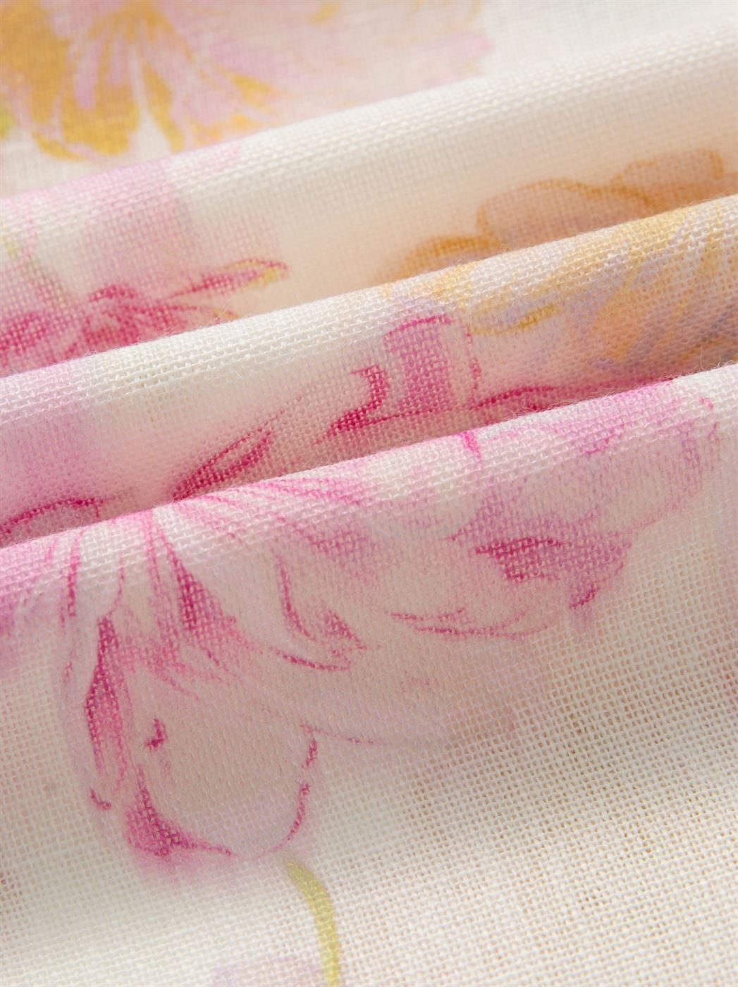 Floral Cotton Linen Shirt - Femi9 EG