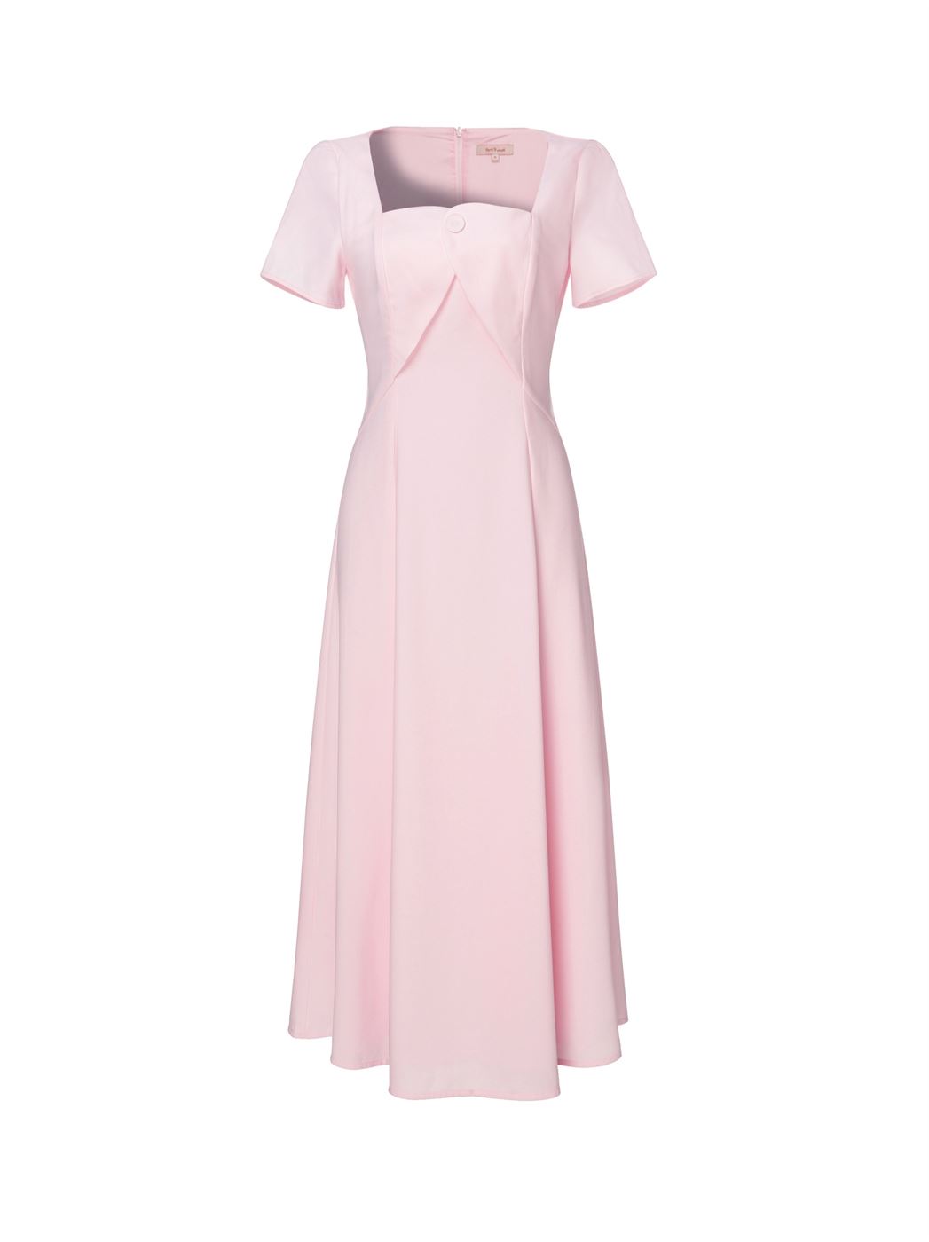 Blush Crepe Midi Dress - Femi9 EG