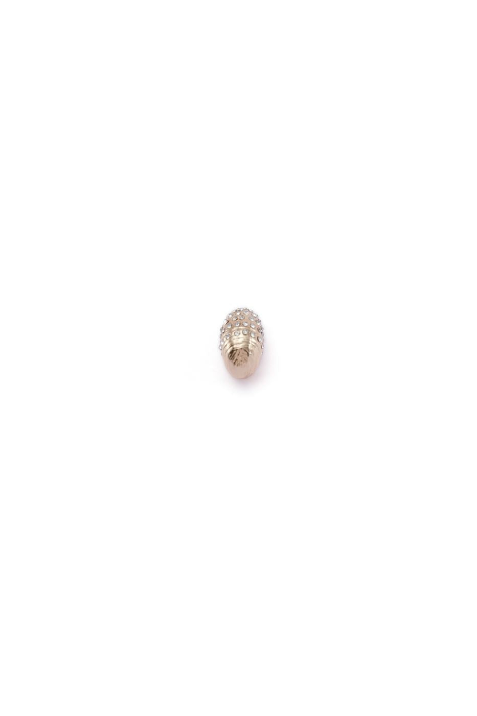 Gold Tone Chunky Half Hoop Earrings - Femi9 EG