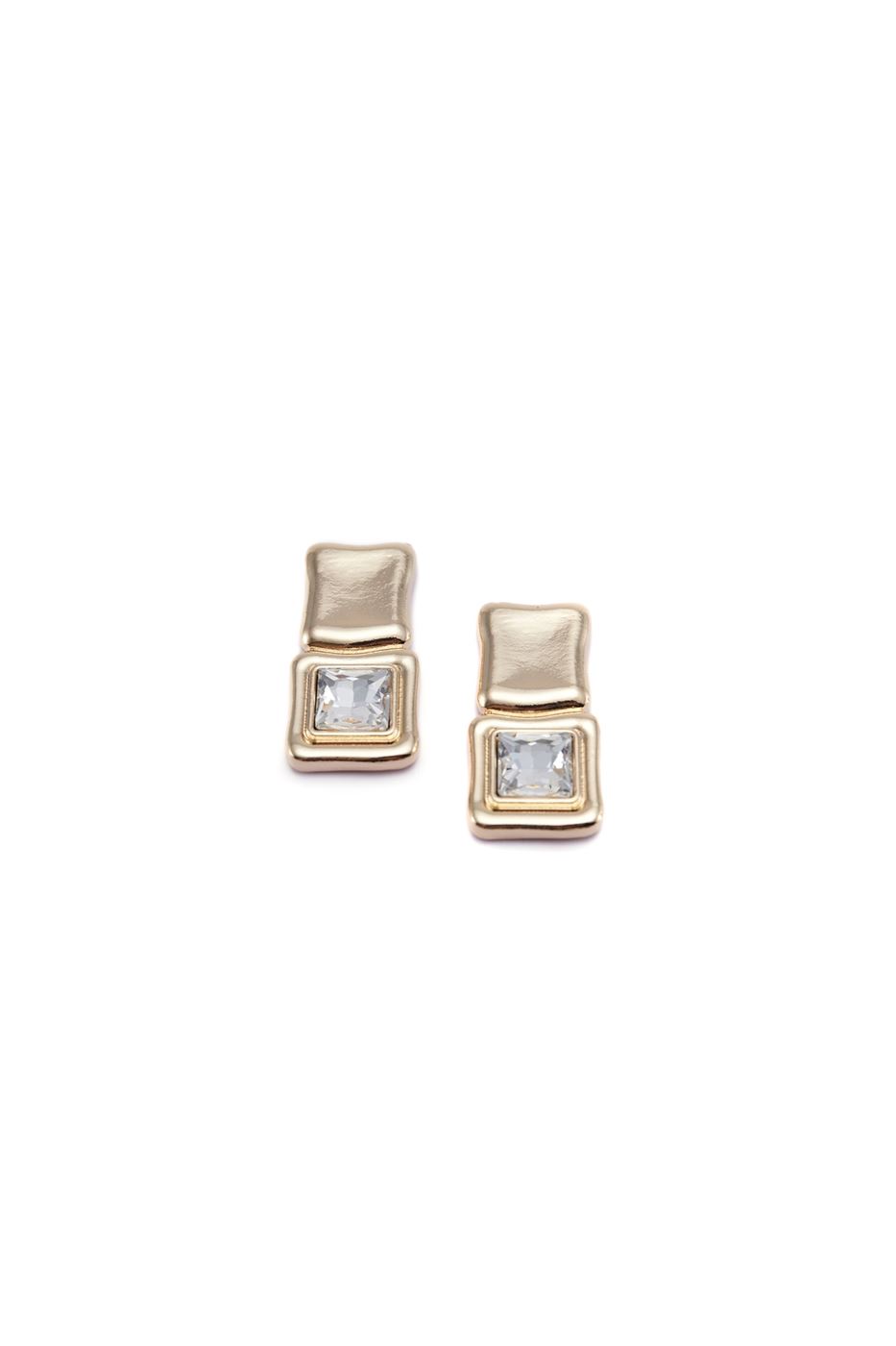 Double Drop Square Earrings - Femi9 EG