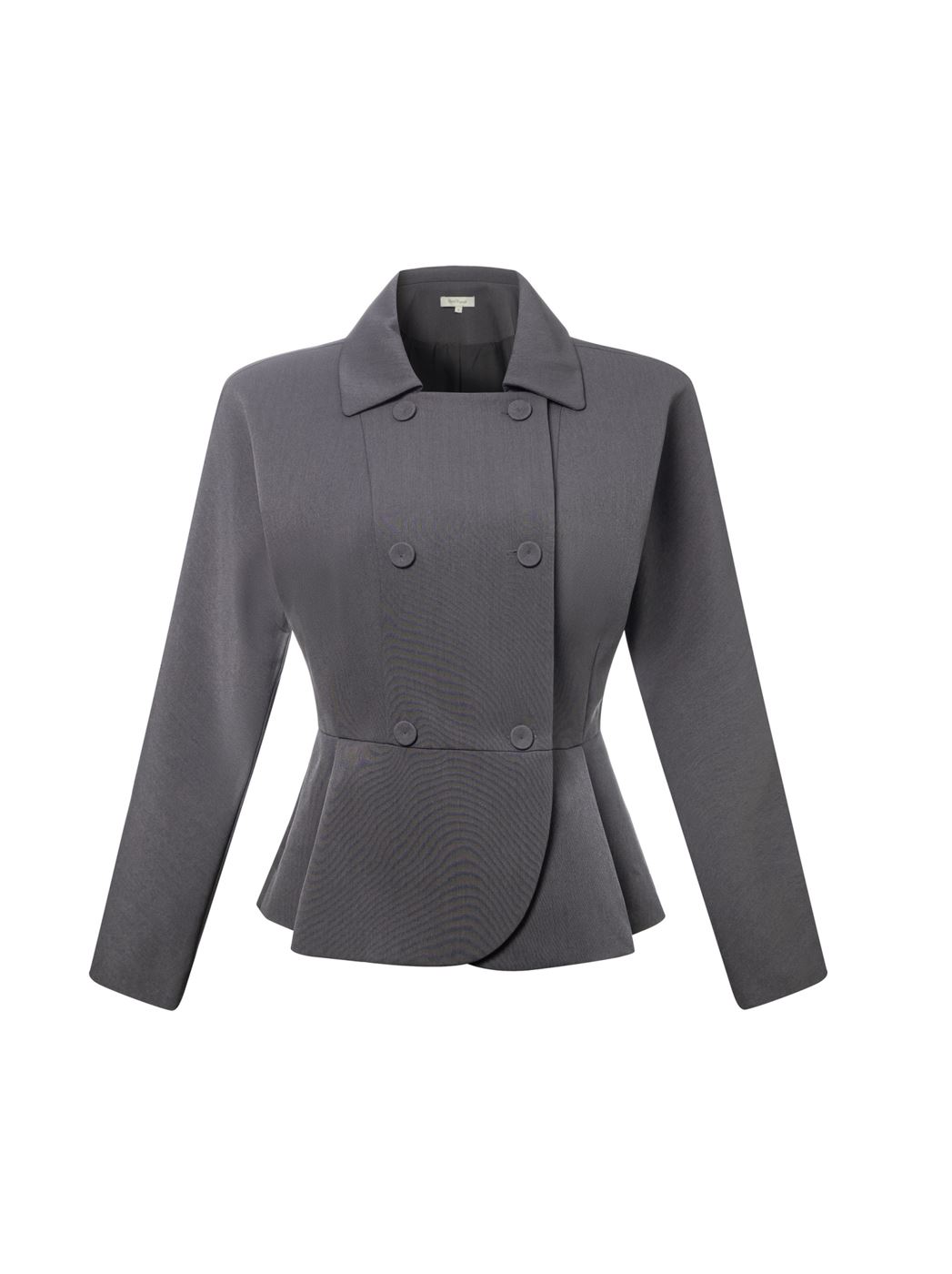 Structured Peplum Jacket - Femi9 EG